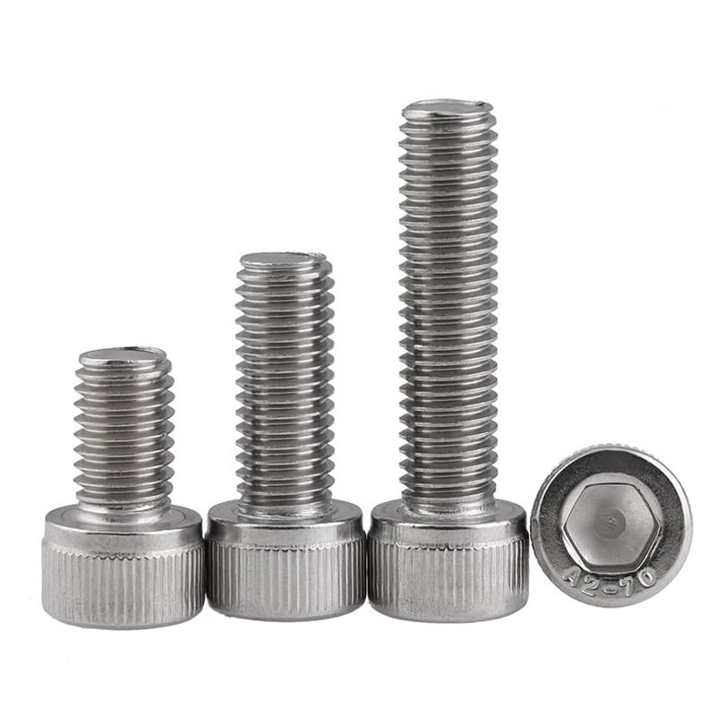 Tornillos de cabeza hexagonal de acero inoxidable 304 autorroscantes de cabeza hexagonal, longitud de 4 a 150 mm, M2, M2.5, M3, M4, M5, M6, M8, M10, M12 (140 mm, M8 (2 unidades)