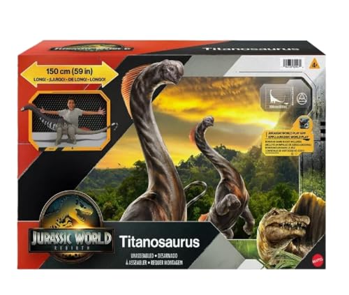 MAGNETOE Jurassic Rebirth Super Colossal Titanosaurus Dinosaur, 53