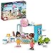 LEGO Friends Doughnut Shop 41723, Cafe Playset, Small Gift Toys for Girls and Boys 4 Plus Years Old with Liann and Leo Mini-Dolls and Toy Scooter