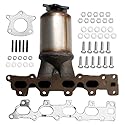 Areyourshop Manifold Katalysator Ersatz für Opel Astra G Vectra B Corsa C Meriva A 1.8 16V Direct Replacement Edelstahl Kat OBD BM91021H 850062