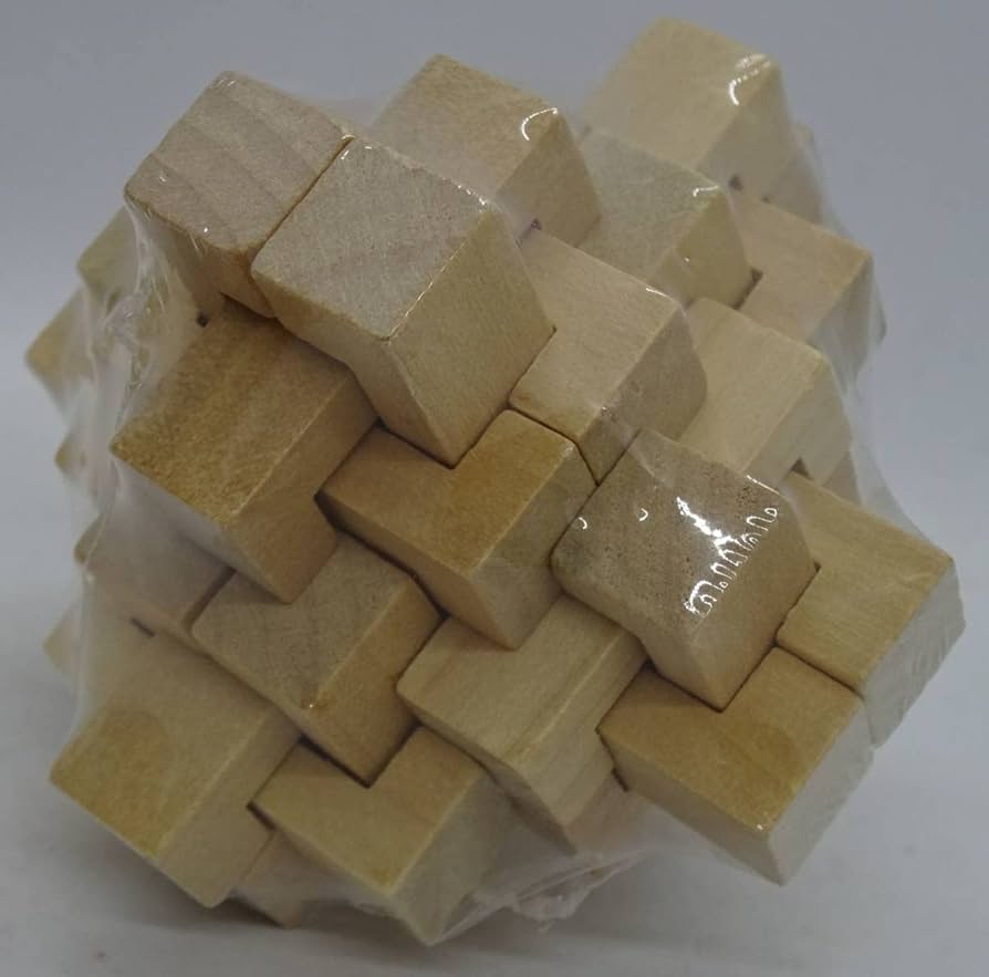 Amazon | HNA 木製立体パズル 4D パート4 LEVEL：8 W4D08660