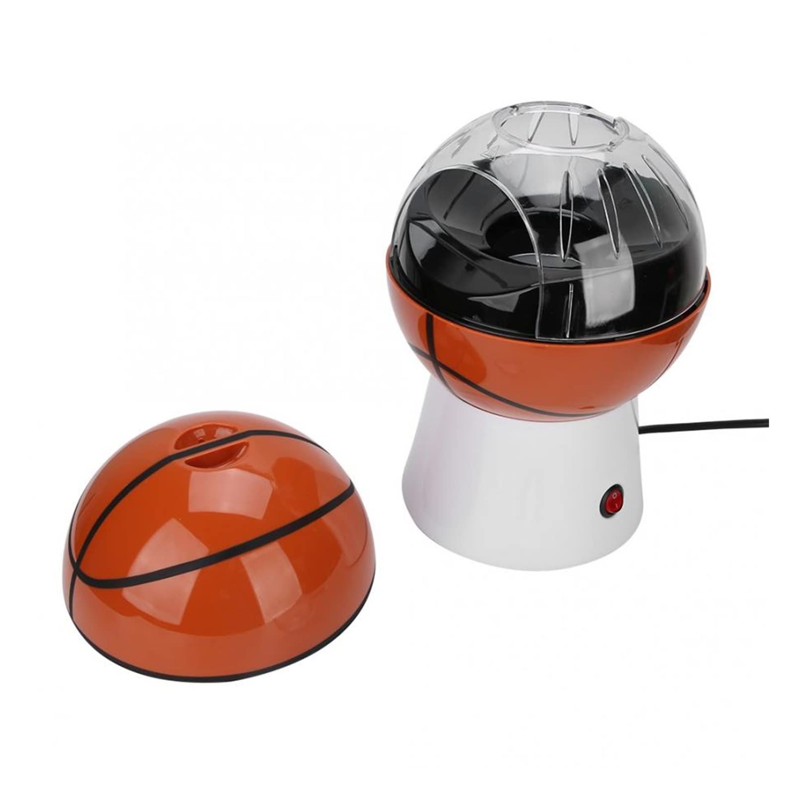 Máquina de palomitas de maíz Máquina para hacer palomitas de maíz de aire caliente 1200 W Forma linda Mini máquina eléctrica de maíz para hacer palomitas de maíz (color: solo pistola de