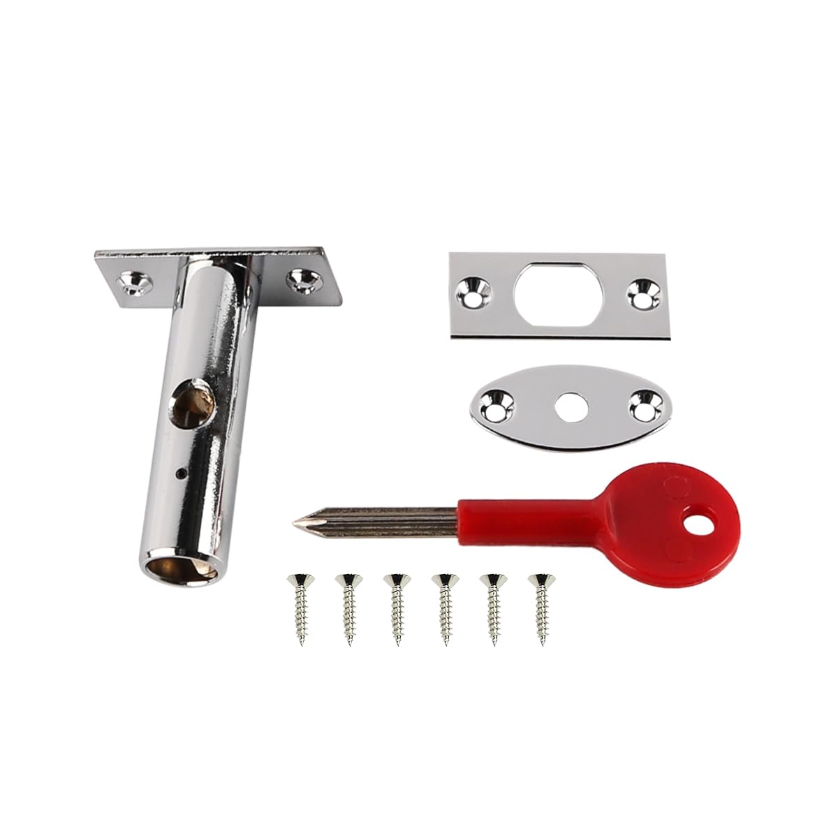 VOANZO 2 Pack Mortise Deadbolt Door Locks with Key Stainless Steel Anti-Theft Door Recessed Security Frame Bolts Suitable for Doors and Windows Easy to Install - Image 2