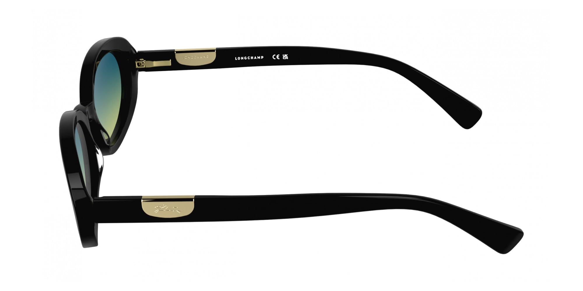 LONGCHAMP Okulary przeciwsłoneczne LO795S 001 BLACK 54/18/140 damskie