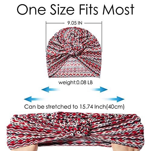 Image of KYNARI Turban Head Wraps for Women, Pretied Stretch Bonnet Hair Wrap | African Knot Turban Hats Pre Twist Headwear Soft Head Scarf Elastic and Breathable Head Covering Cancer Caps for Black Women