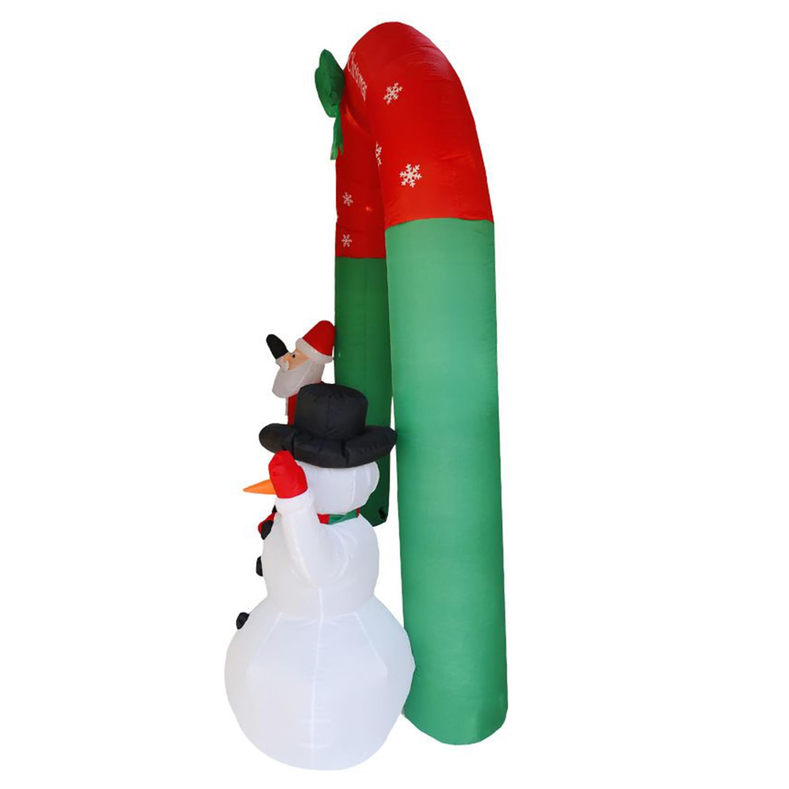 de Navidad Muñeco De Nieve LED Hinchable De 2.4 Metros Para Decoración De