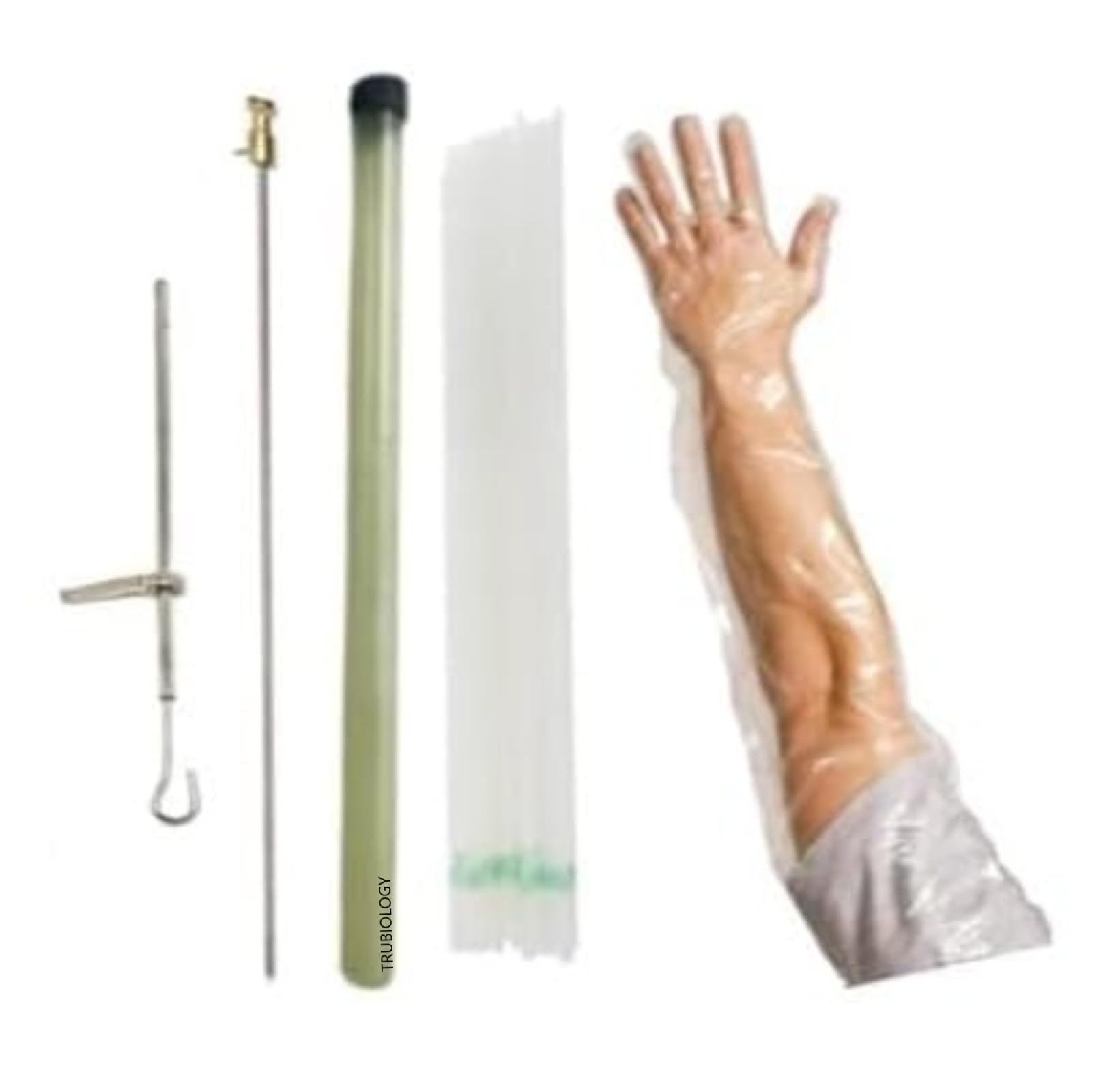 TRUBIOLOGY veterinary MILK SIPHON, AI SHEET, AI GUN AND WHITE GLOVES 32" (COMBO)-image-5