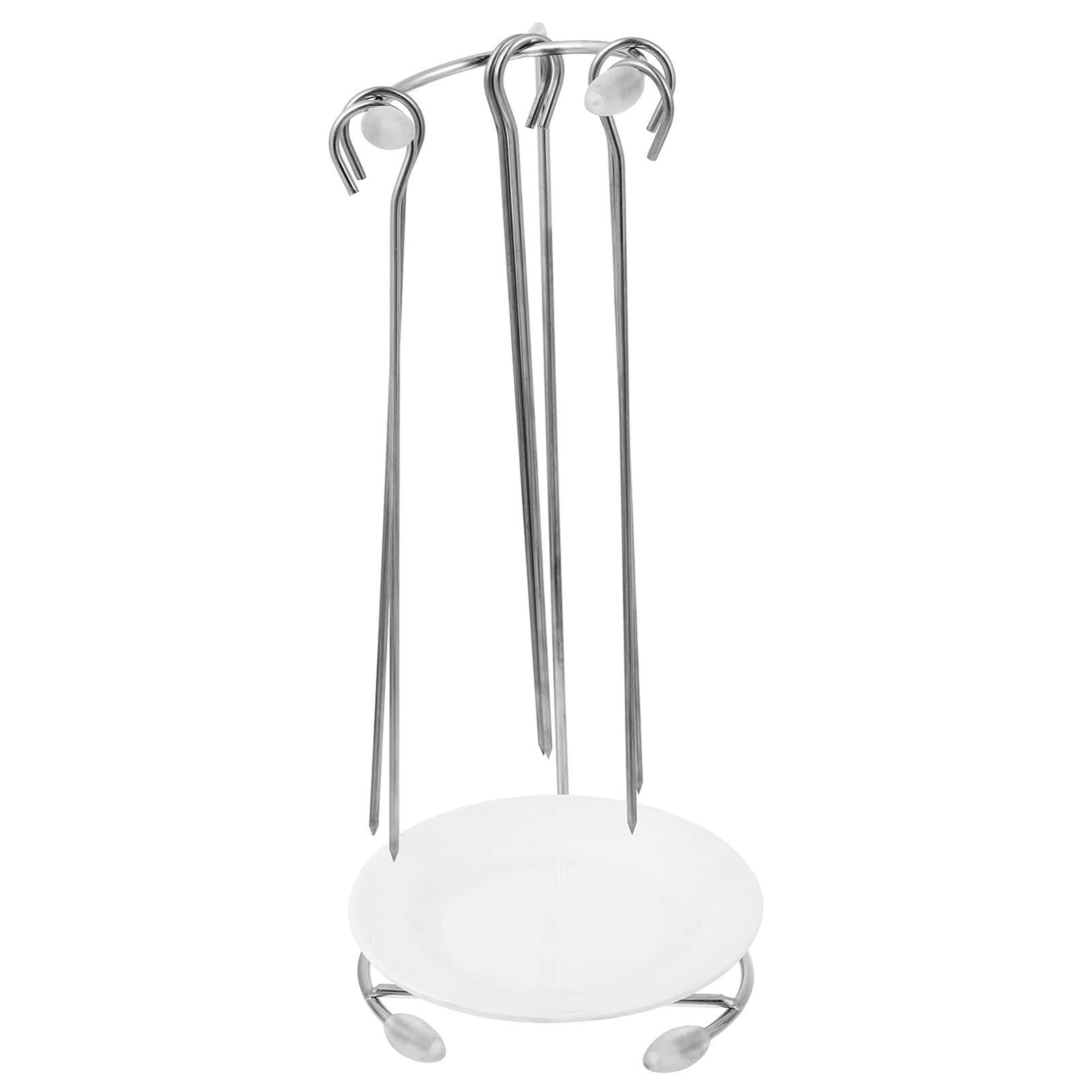 Brochettes à viande qui ne collent plus grâce au support Hemoton pour barbecue
