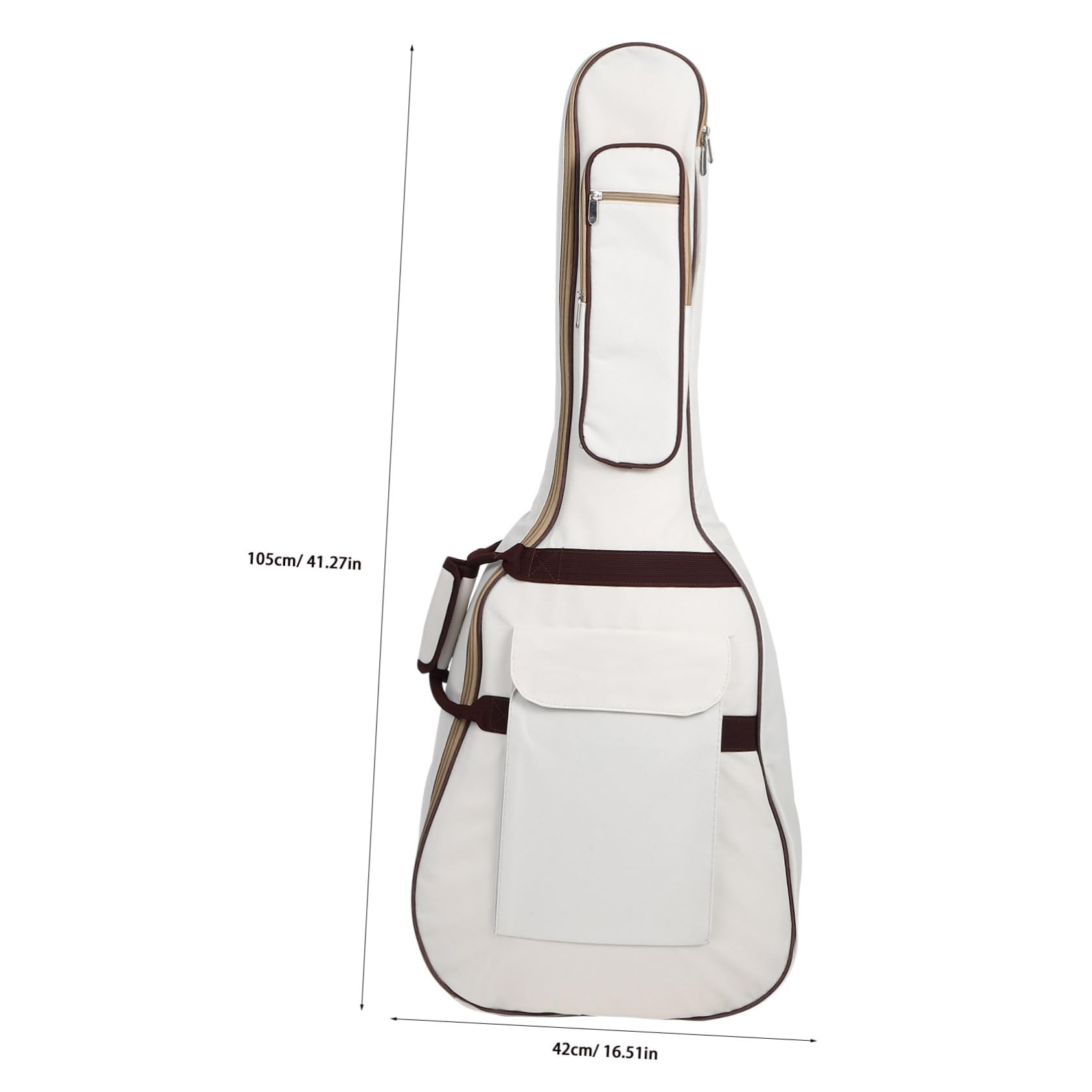 ULDIGI Oxford Cloth Guitar Bag Cotton Padding 40/41 Inches Large Foam Case Acoustic Classical Guitar Storage Safe Carrying Bag