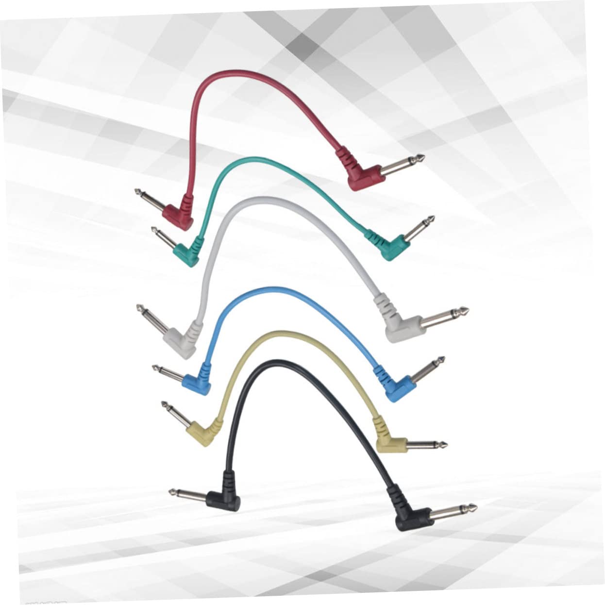 18piezas Cable De Para Guitarra Eléctrica Ángulo Para De y Instrumentos Reemplazo Rendimiento