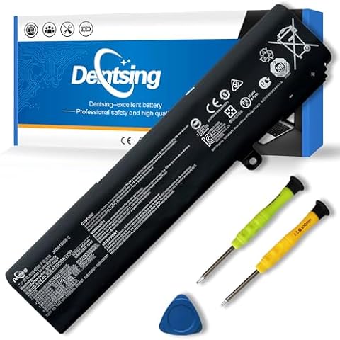 Dentsing BTY-M6H Laptop Battery Compatible with MSI GE72 GP62 GL62M GE62 PE60 PE70 GP72 Series Notebook GE62VR GE63 GE63VR GE72VR GE73 GE73VR GL62 GL7G P62MVR GP72 GL62M GP72MVR 10.86V 51Wh 4730mAh Cover