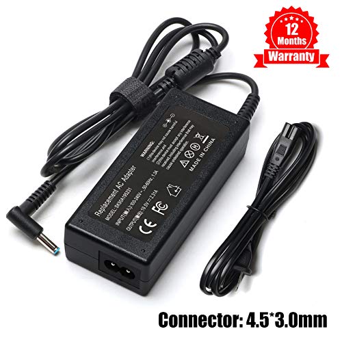 45W AC Adapter Laptop Charger for HP Pavilion x360 14-an013nr 14-ax010wm 15-af131dx 15-an050nr
