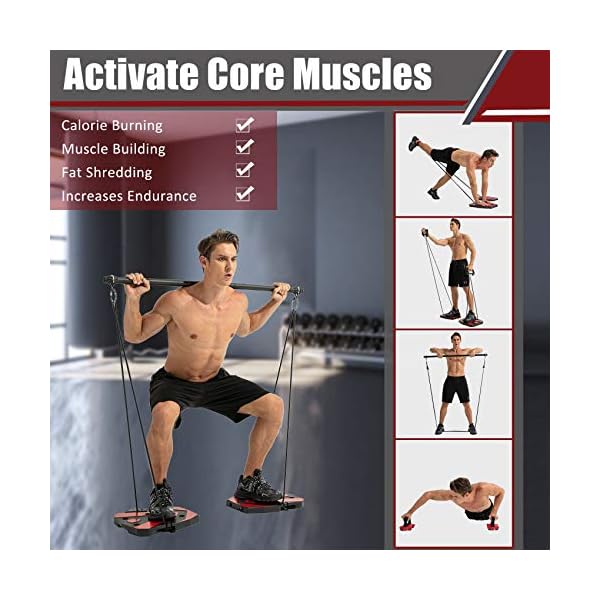 Portable-Home-Gym-Workout-Equipment-with-12-Exercise-Accessories-Including-Heavy-Resistance-BandsAbs-WorkoutPush-up-Stand-Tricep-BarPilates-Bar-and-More-for-Full-Body-Workouts-System-Men-Women Portable Home Gym Workout Equipment with 12 Exercise Accessories Including Heavy Resistance Bands,Abs Workout,Push-up Stand, Tricep Bar,Pilates Bar and More for Full Body Workouts System Men Women