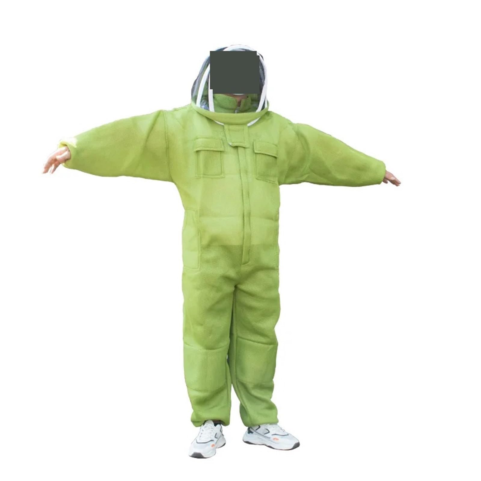 Tuta da Apicoltura 1 Set Abbigliamento for Coltura coltori Professionisti Traspirante Strumenti for la Cultura Protezione e Tuta for(XX-Large)