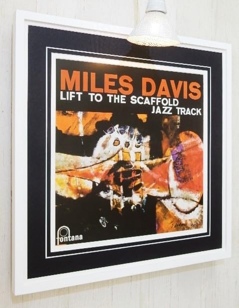Amazon.co.jp: マイルス デイビス/名盤ジャケット ポスター 額付/Miles