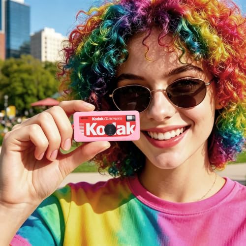 Étui silicone Kodak CHARMERA rose souple - 7
