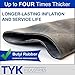 TYK 6.50/7.50R16, 6.50-16, 7.50-16 Farm Tractor Implement Tire Inner Tube with a TR15 Valve Stem