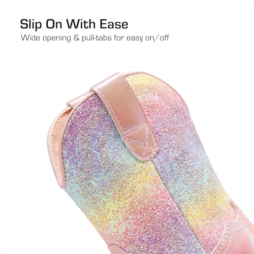 DREAM PAIRS girls Riding Mid Calf Boots3