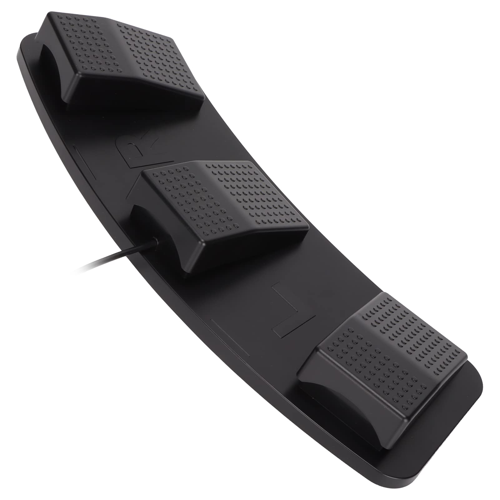 Control de Interruptor óptico de Pedal Triple USB, Pedal de Interruptor de Pie Triple Ergonómico Multifuncional para Jugar Juegos Pruebas de Fábrica Teclado de((Interruptor fotoeléctrico))