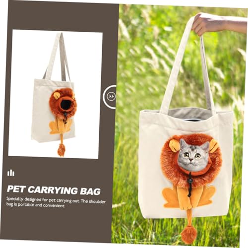 Bolsa de transporte para mascotas en lona transpirable ideal para excursiones con perros 7