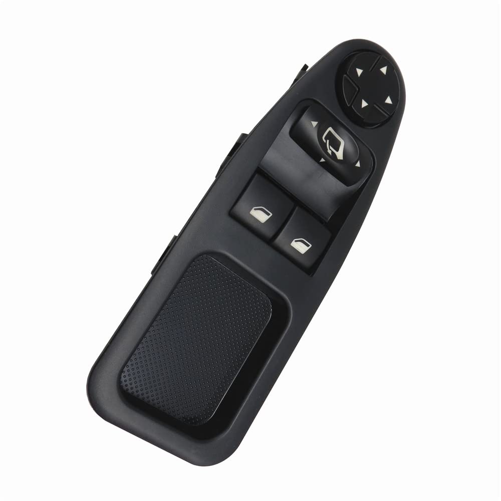 Interrupteur de Lève-Vitre Bouton électrique pour Fenêtre 6554.ZJ Compatible pour Citroen Jumpy Dispatch, pour Peugeot Expert Master, pour Fiat Scudo 2007-2016