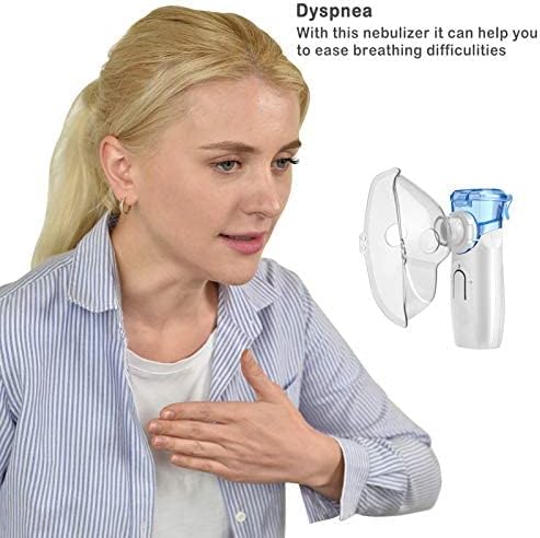 Portable Nebulizer - Handheld Nebulizer Machine for Adults & Kids, Personal Asthma Inhalers Nebulizer for Travel Daily Use