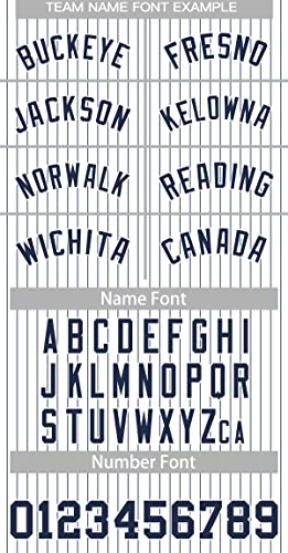 Custom Men Women Youth Baseball Jersey Pinstripe Hip Hop Shirts Personalized Stitched Name Number #TOP4