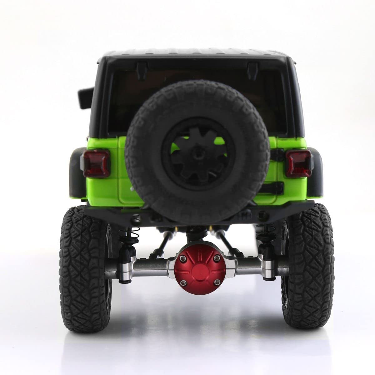 RC Auto Hinterradachse Metall – 2 Stück, Glänzend, Für WPL D12 Fernbedienungsauto