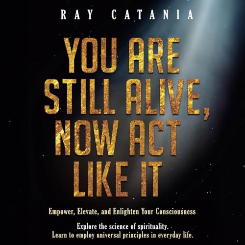 Diseño de la portada del título You Are Still Alive Now Act Like It