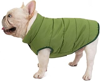 ペット服 犬服 パーカー ジャケット ベスト フリース裏地 袖なし 犬服 ダウンジャケット ペットコート ボタン式 防寒 暖かい 小型犬 中型犬 散歩着 記念撮影 お出かけ 部屋着 グリンー S~XXL