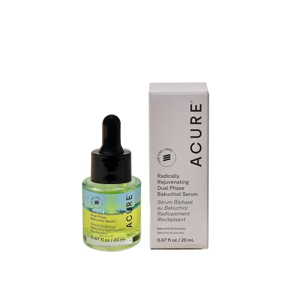 美容液 CACURE DIANAGE Skincare Lotion & Serum Amazon.com: Acure Radically Rejuvenating Dual Phase