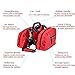 smartelf Dog Detachable Backpack Hound Saddlebag for Service Dog Travel Camping Hiking Training,Rucksack with 2 Removable Bags for Carrying Poop Bags and a Small First Aid Bag for Large Breeds L