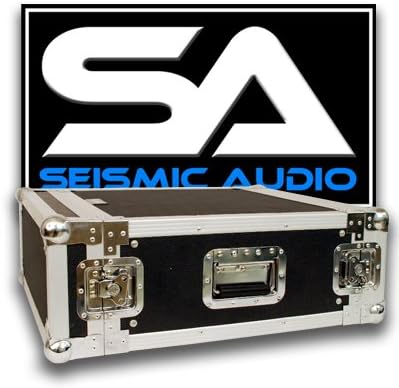 Seismic Audio - 4 SPACE RACK CASE for Amp Effect Mixer PA/DJ PRO Audio