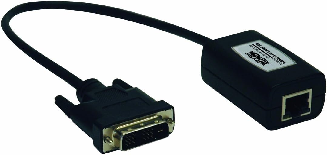 Hottest Sales Tripp Lite DVI over Cat5 / Cat6 Extender, Video Receiver 1920x1080 at 60Hz(B140-1P0)