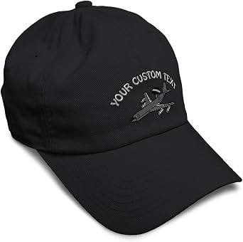 Soft Baseball Hat Embroidered Dad Hat AWACS E-3 Sentry Embroidery Men & Ladies Baseball Cap Cotton