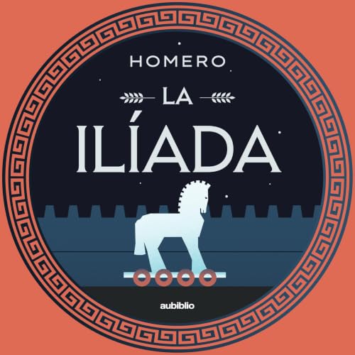 Diseño de la portada del título La Il&iacute;ada