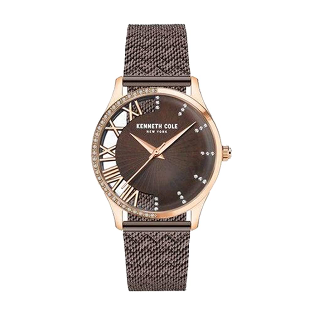 Kenneth Cole Analog Brown Dial Womens Watch-KCWLG2126104LD (B09VPQBN65) Amazon Price History, Amazon Price Tracker