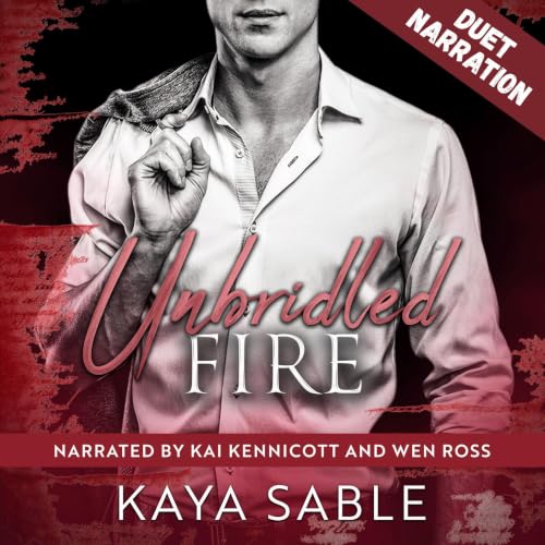 Diseño de la portada del título Unbridled Fire