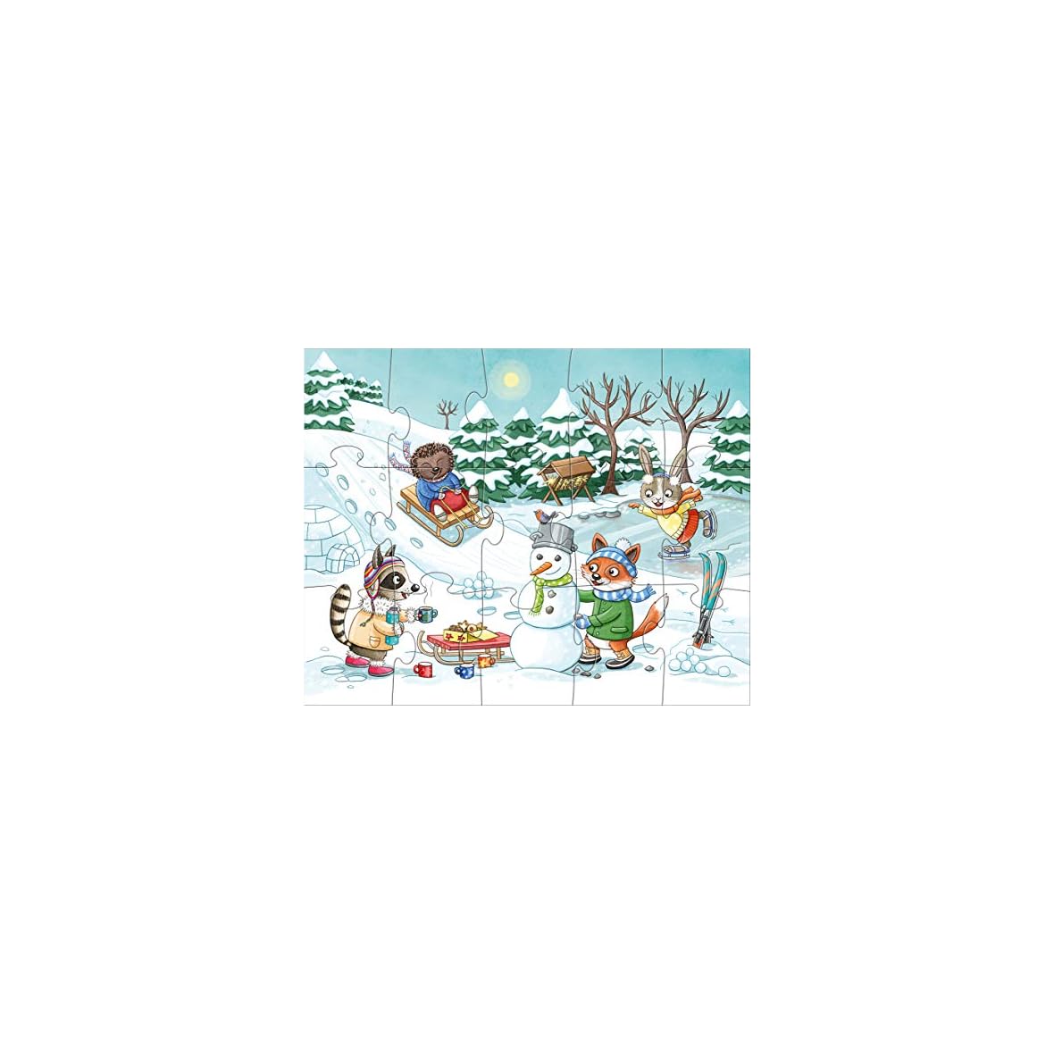 HABA-301888-Puzzles-Las-Cuatro-Estaciones-Puzle-Infantil-Multicolor-301888