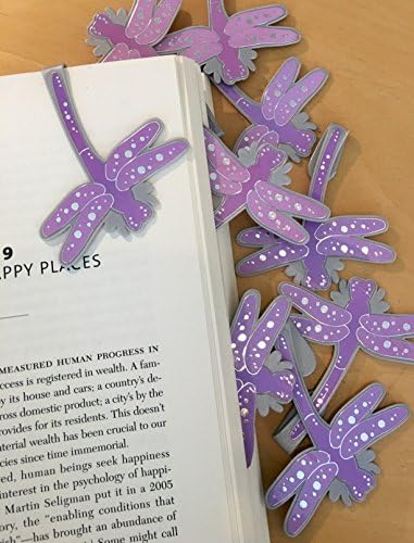 DRAGONFLY Clip Bookmarks for Kids Students Cool Cute Animal Set of 10 Bulk Bookmark Funny Wacky Classroom Reading Incentives Library Rewards Novelty Party Favors Fun Prizes for Summer Reading Programs image 3