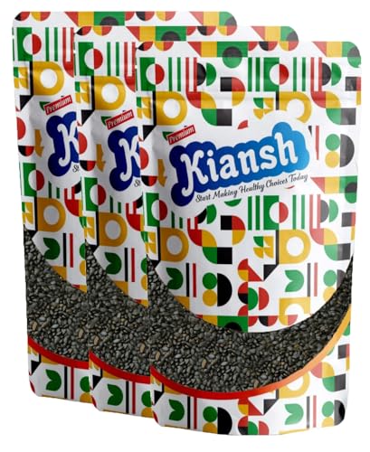 Image of Kiansh Seeds (Sabja /Basil Seeds, 600g)