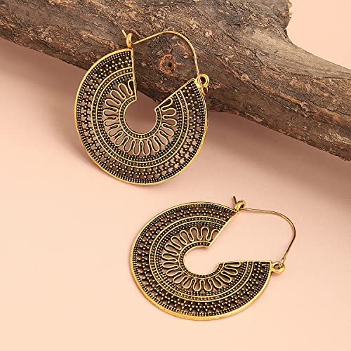 Image of SOHI Hoop Earring For Women and girls, Indo-western Earrings, Fashion Accessories, jewellery for women, Fancy earrings, artificial earrings for ladies