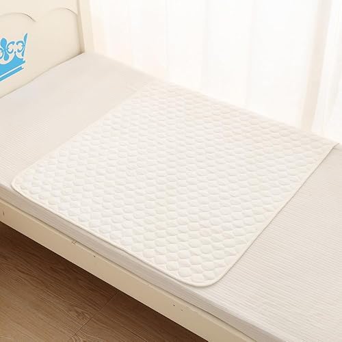 Miniatura 7 de BlueSnail Forro acolchado más grueso impermeable para cambiador, 3 unidades (rosa 13 x 27 pulgadas)