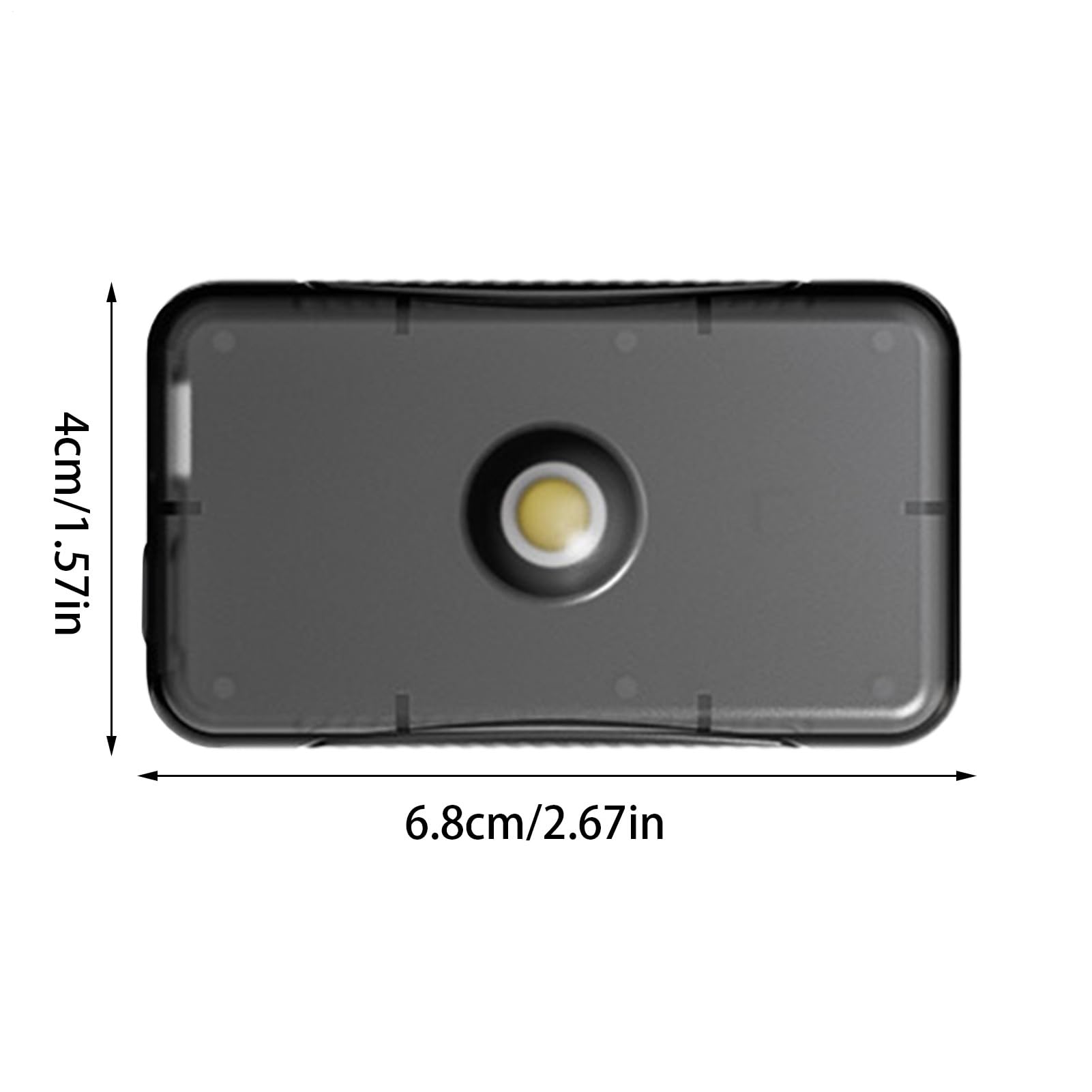 LED-Lampe für Kofferraum, Topcase-Beleuchtung, für Motorrad, Innenbeleuchtung, wiederaufladbar, automatische Erkennung – für Kofferraum, Schrank, Motorrad, Roller, LKW, Wohnmobil, SU