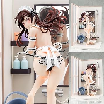 Rent-A-Girlfriend Chizuru Mizuhara Maid Bikini Cleaning Figure 1/6 Completed Figure