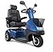 Afikim - Afiscooter C3 Breeze - Mid Size Mobility Scooter - 3-Wheel - Blue