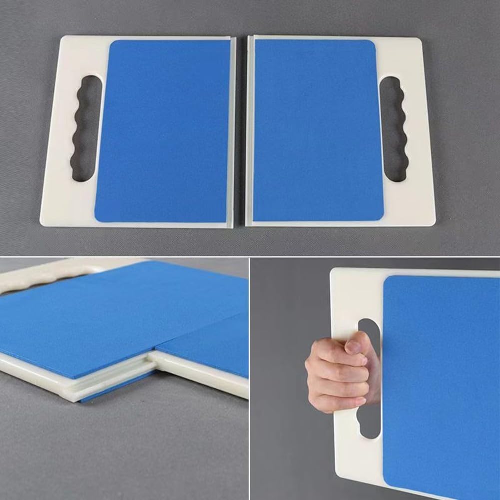 Breaking Power Rebreakable Taekwondo Board Training Equipment With Handle For Martial Arts Practice Performance,Blue ABS Material(Blue)