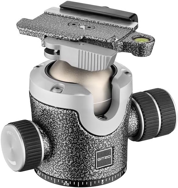 Gitzo Series 4 Centre Ball Head, for DSLR, SLR Camera Tripods, Ball Head with Lever Lock, Compatible with Systematic and Mountaineer Tripods, Professional Photography Accessories, Load Capacity 30 Kg