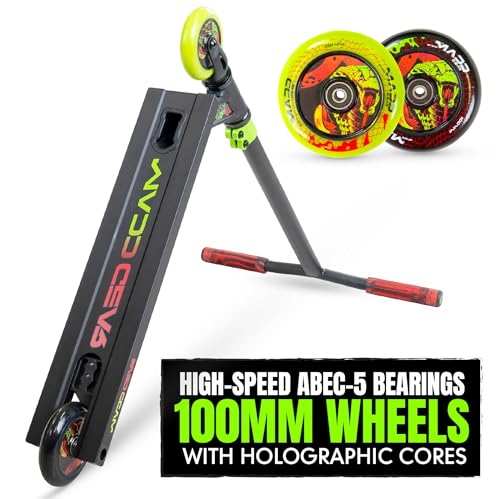 Image of Pro Stunt Trick Scooter for Kids Ages 5-12 - Lightweight Durable Freestyle Kick Scooter for Skatepark and Street - Easy Assembly - Madd Gear MG2