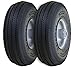Marathon 2-Pack 4.10/3.50-4" Pneumatic (Air Filled) Hand Truck / All Purpose Utility Tires on Wheels,  2.25" Offset Hub, 5/8" Bearings